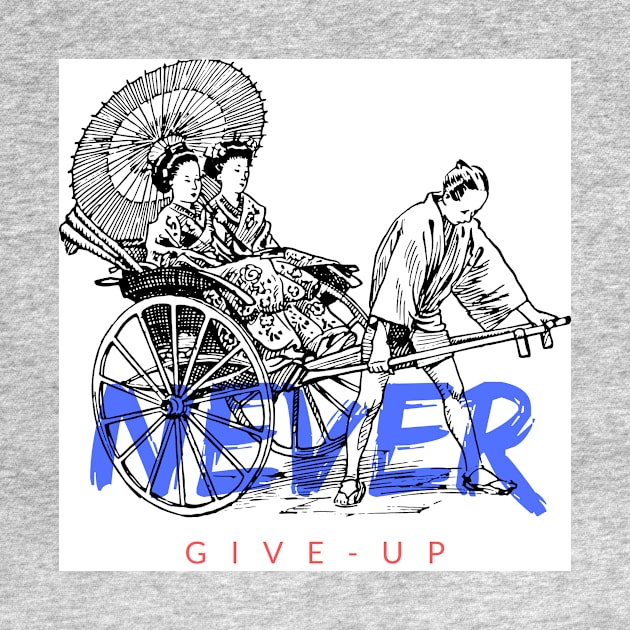 never give up by brightakStudio